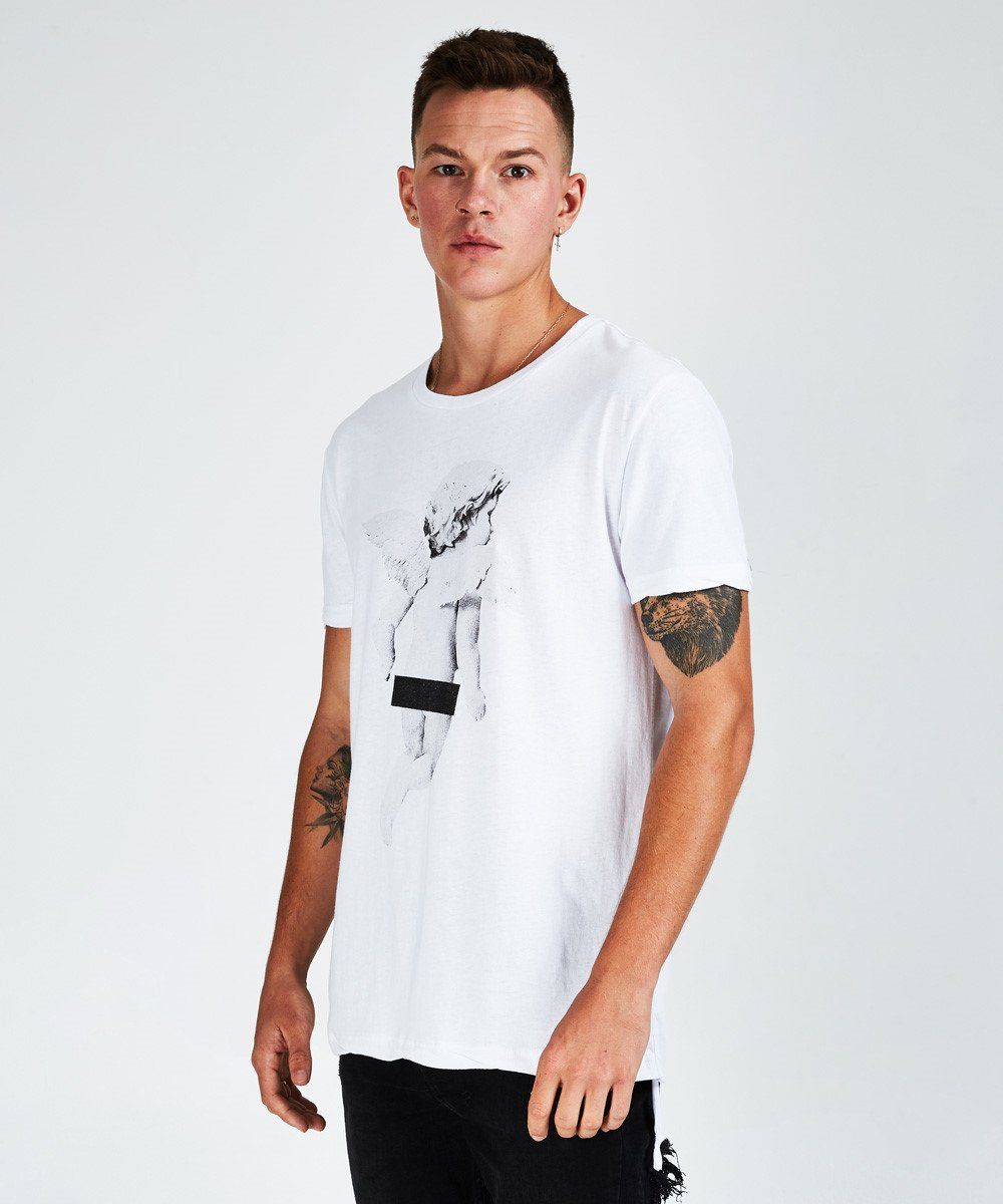 NAUGHTY BOYS SS TEE TRU WHITE sold by Ksubi product image thumbnail 3