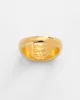 18K DRIPPS BOX CROSS SIGNET RING sold by Ksubi