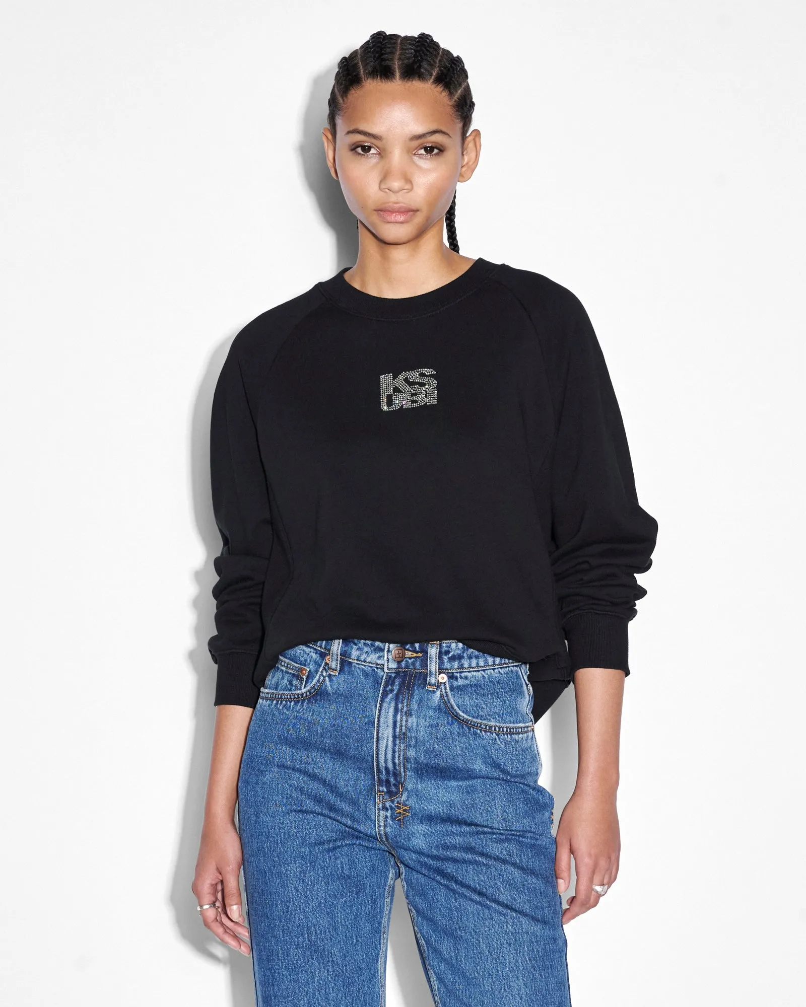 FANCY ORIGIN CREW BLACK sold by Ksubi