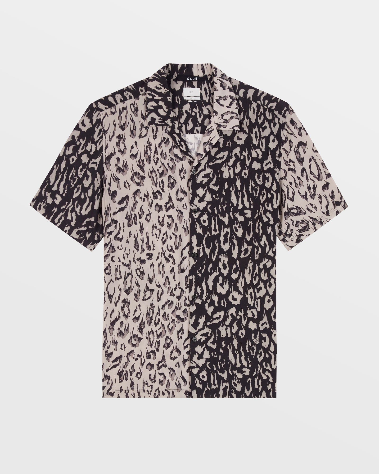 FIRE RESORT SS SHIRT 2 TONE BL sold by Ksubi product image thumbnail 5