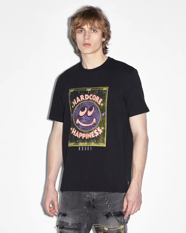 HARDCORE KASH SS TEE JET BLACK sold by Ksubi