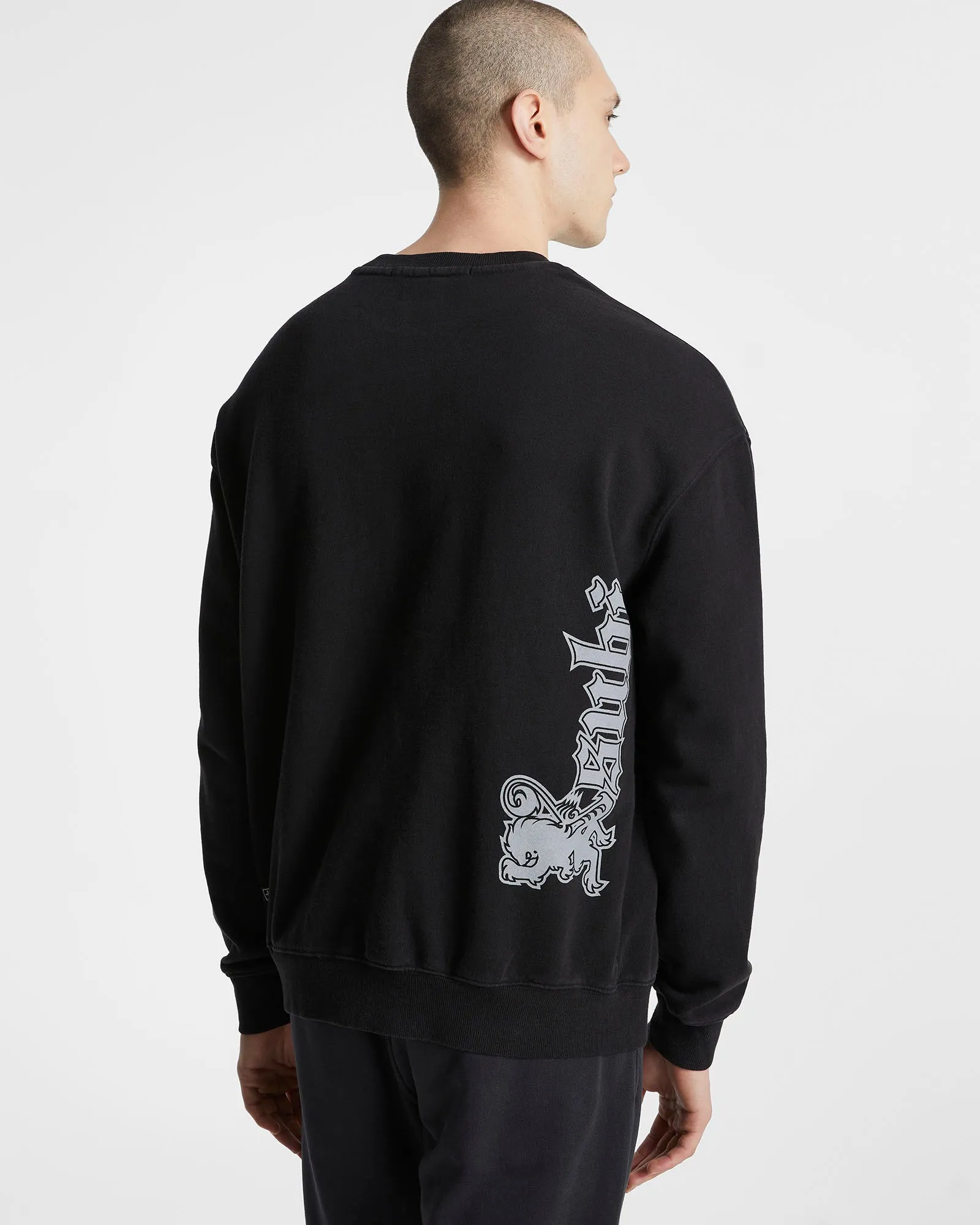 ROYALTY BIGGIE CREW JET BLACK sold by Ksubi product image thumbnail 3