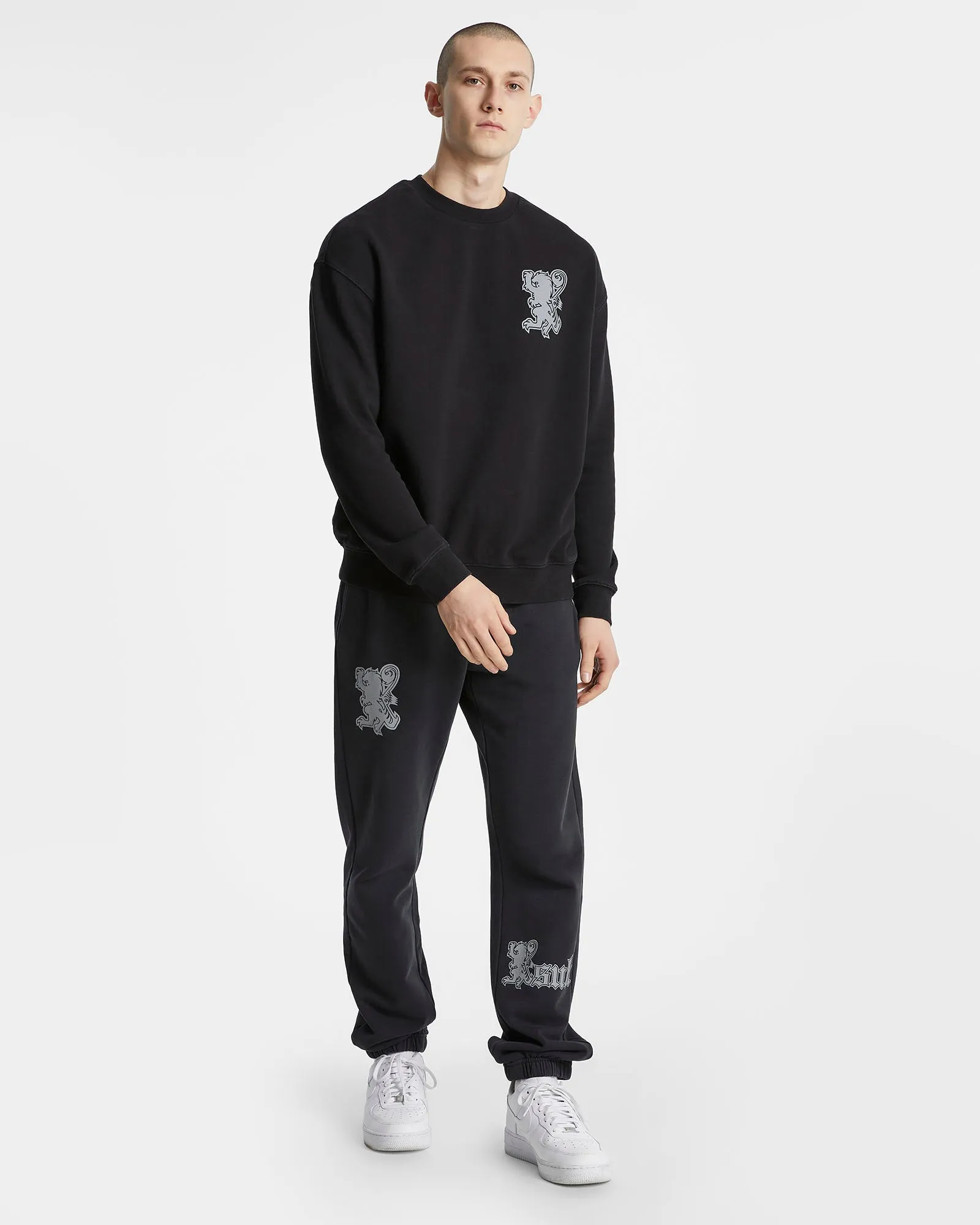ROYALTY BIGGIE CREW JET BLACK sold by Ksubi product image thumbnail 2