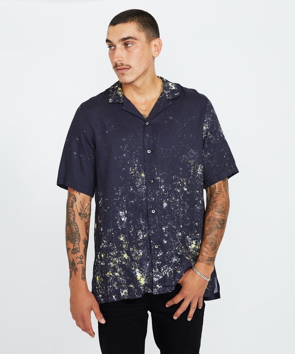 ACID PAINTER RESORT SS SHIRT sold by Ksubi