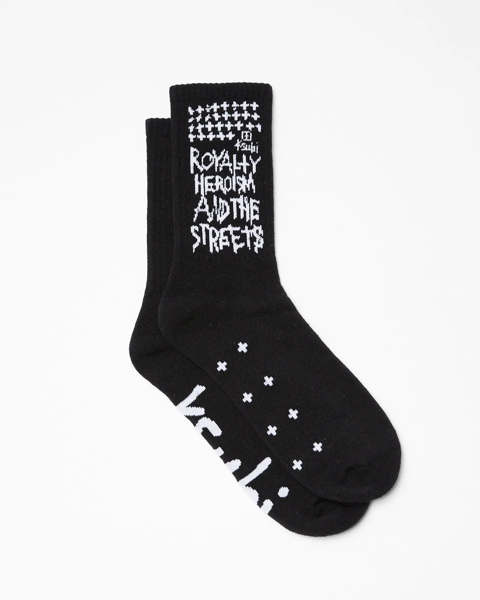 ROYALTY KSOCKS BLACK/WHITE sold by Ksubi product image thumbnail 2
