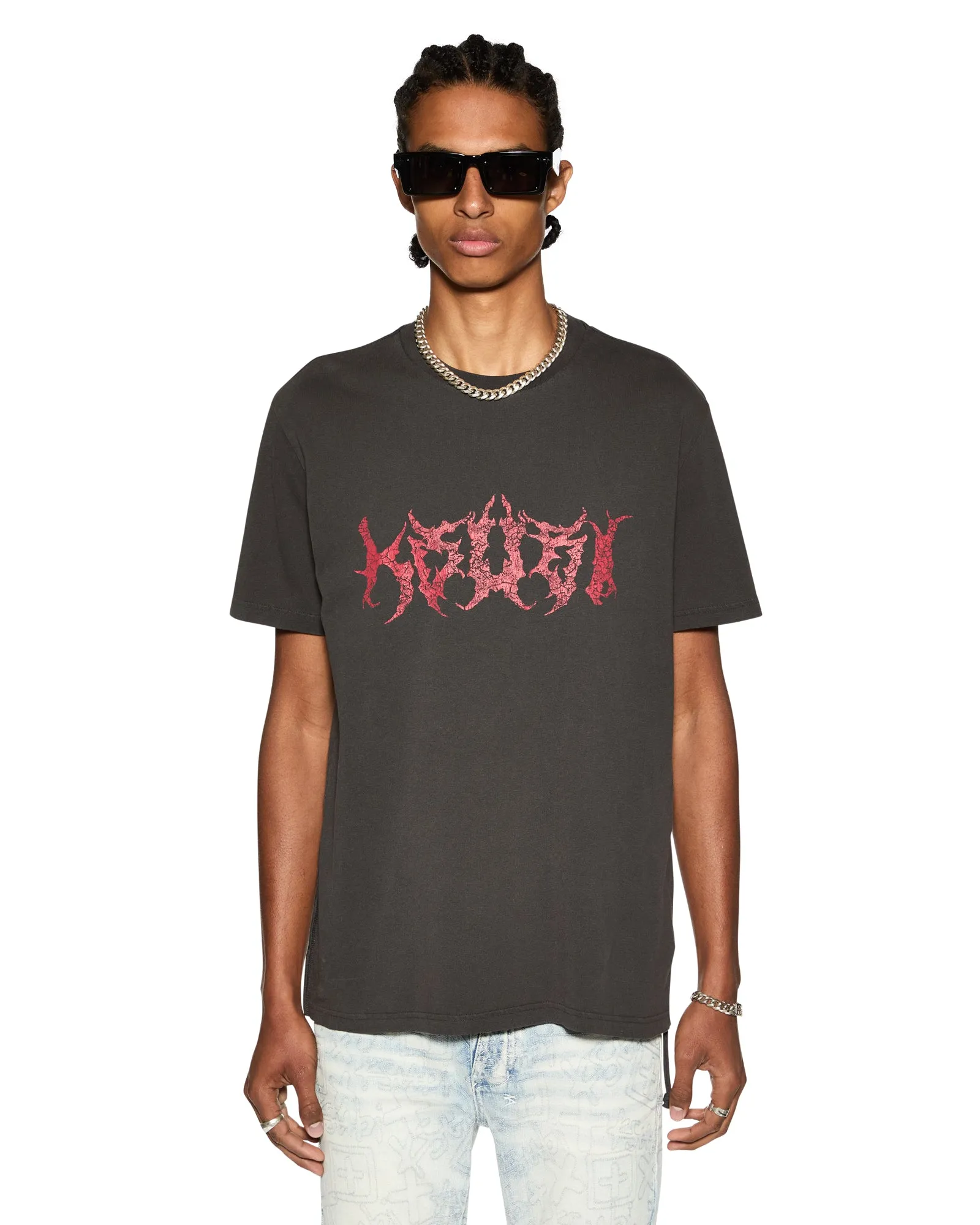 SABBATH KASH SS TEE FADED BLACK sold by Ksubi product image thumbnail 2