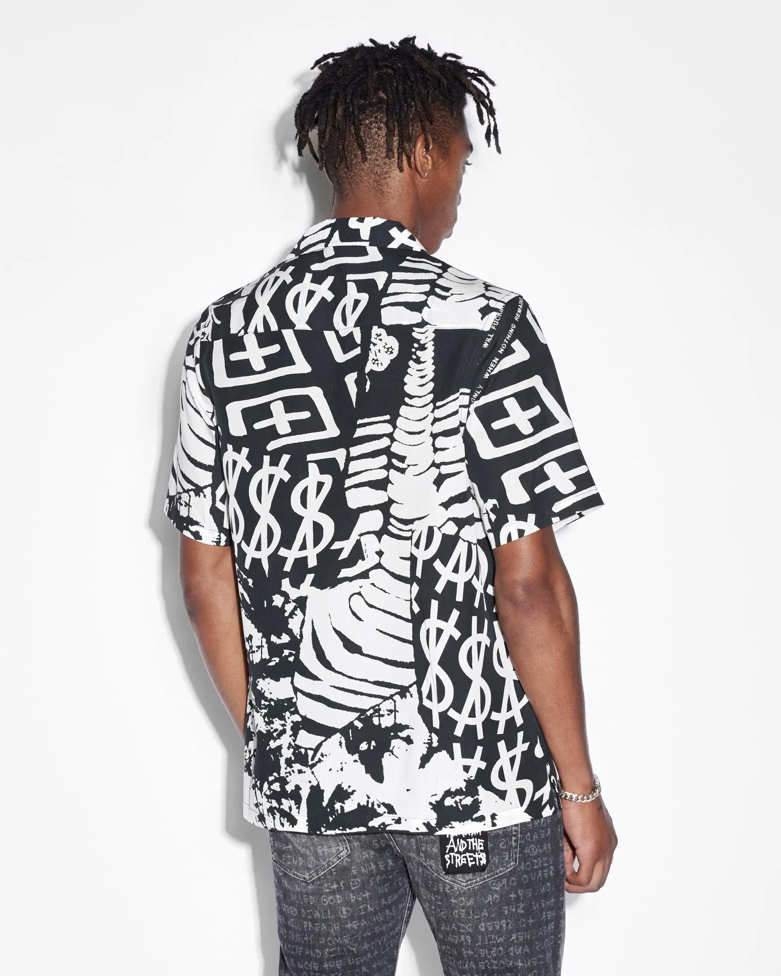 IKONIK RESORT SS SHIRT MULTI sold by Ksubi product image thumbnail 3