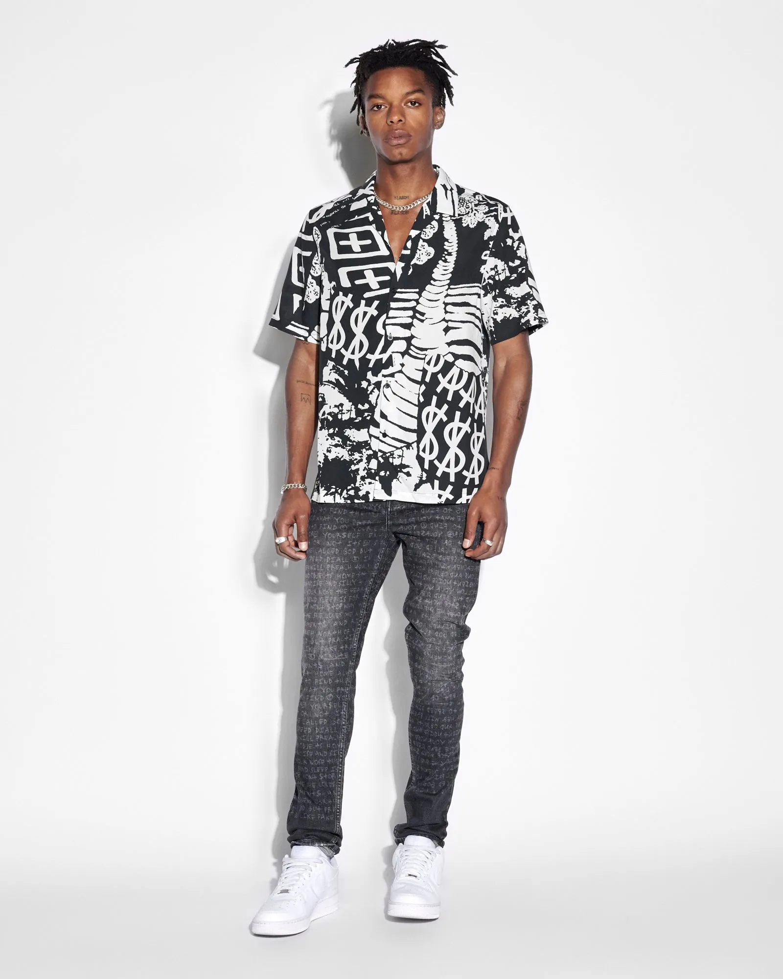 IKONIK RESORT SS SHIRT MULTI sold by Ksubi product image thumbnail 2