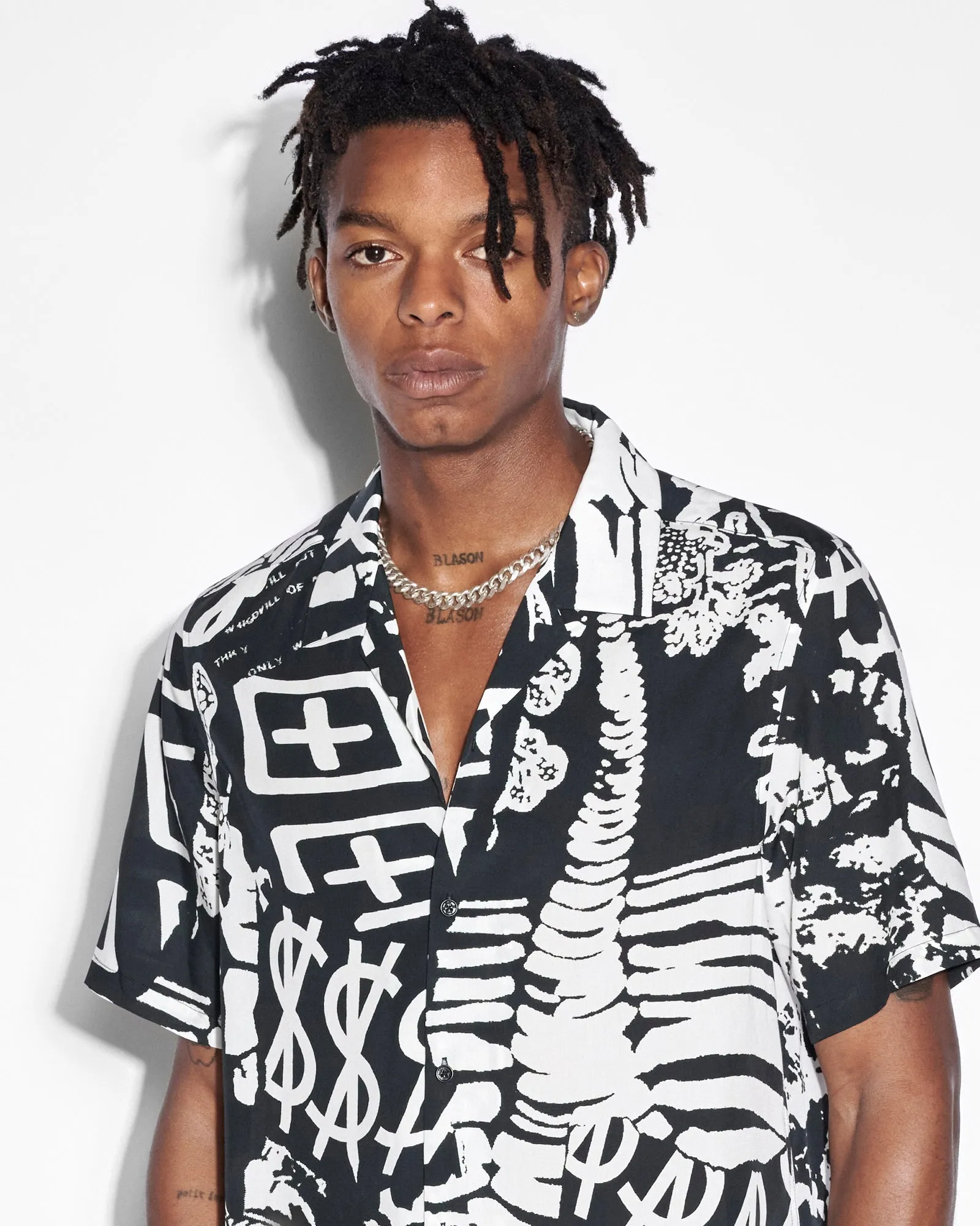 IKONIK RESORT SS SHIRT MULTI sold by Ksubi product image thumbnail 4