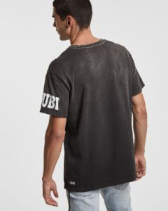 DREAMERS KASH SS TEE JET BLACK sold by Ksubi