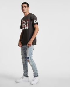 DREAMERS KASH SS TEE JET BLACK sold by Ksubi