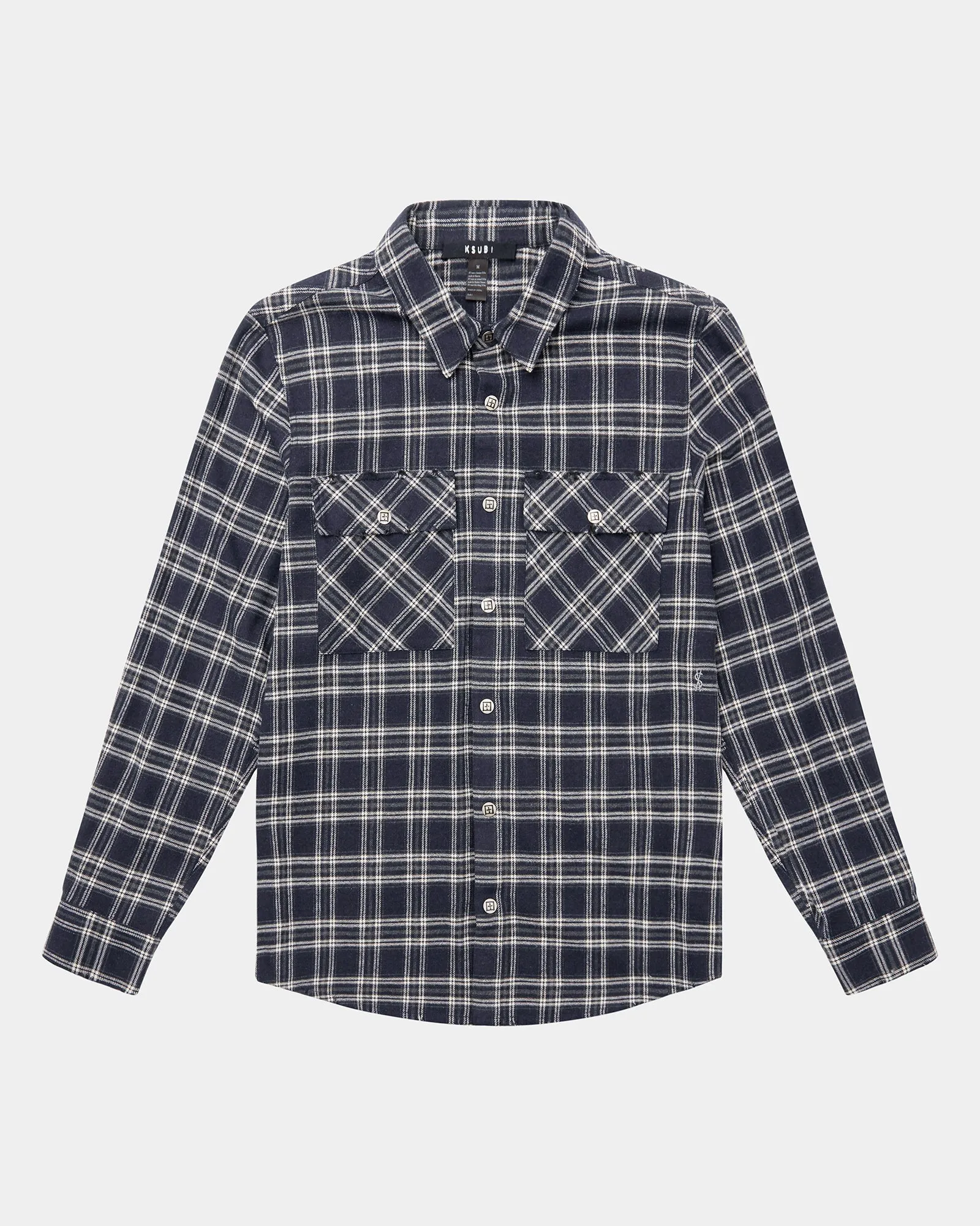 PARADOX LS SHIRT INDIGO FADE sold by Ksubi