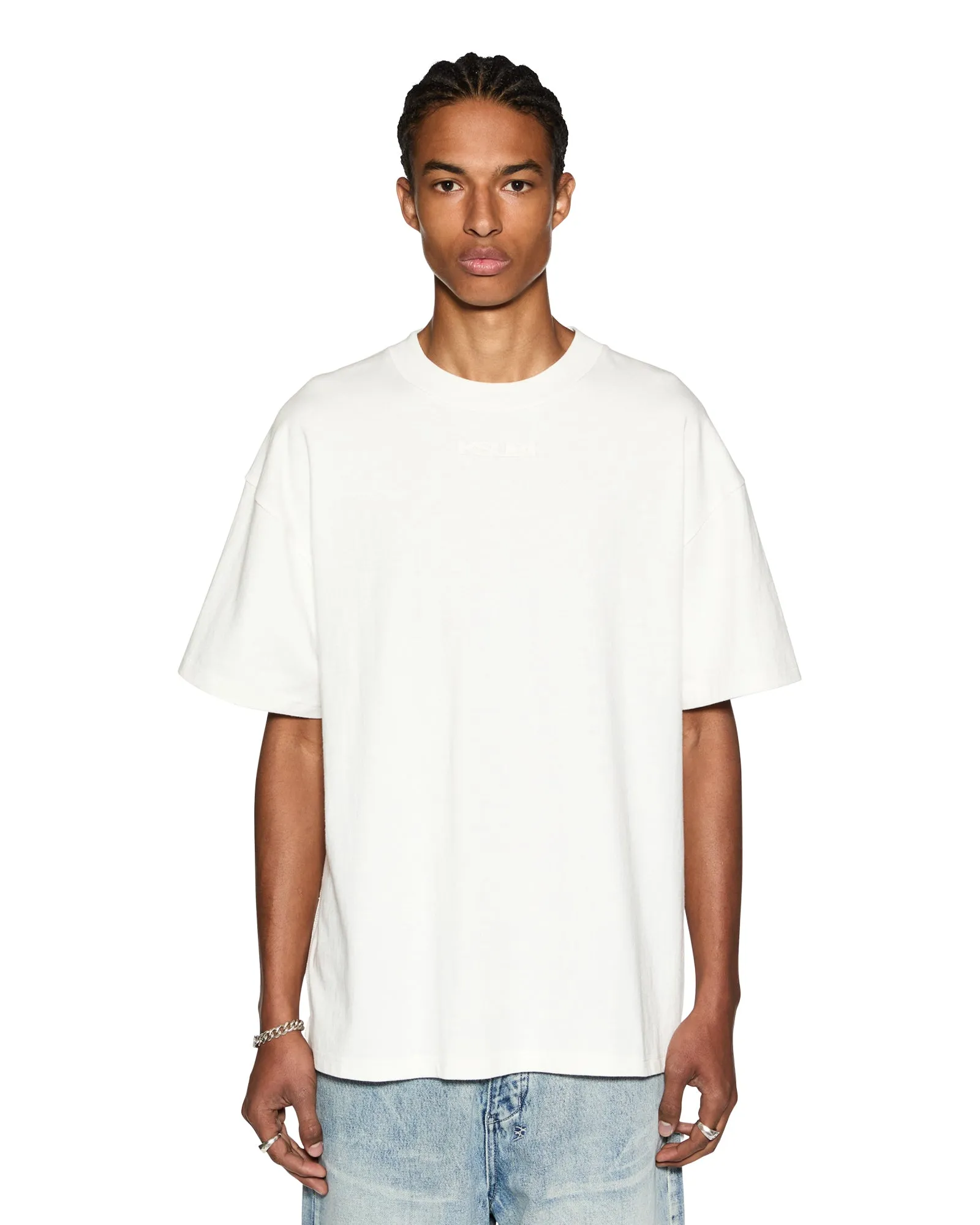 SOTT EKCESS SS TEE VINTAGE WHITE sold by Ksubi