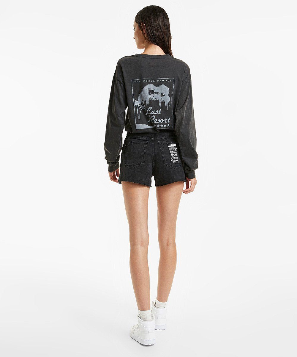 LAST RESORT LS TEE VINTAGE GREY sold by Ksubi product image thumbnail 2