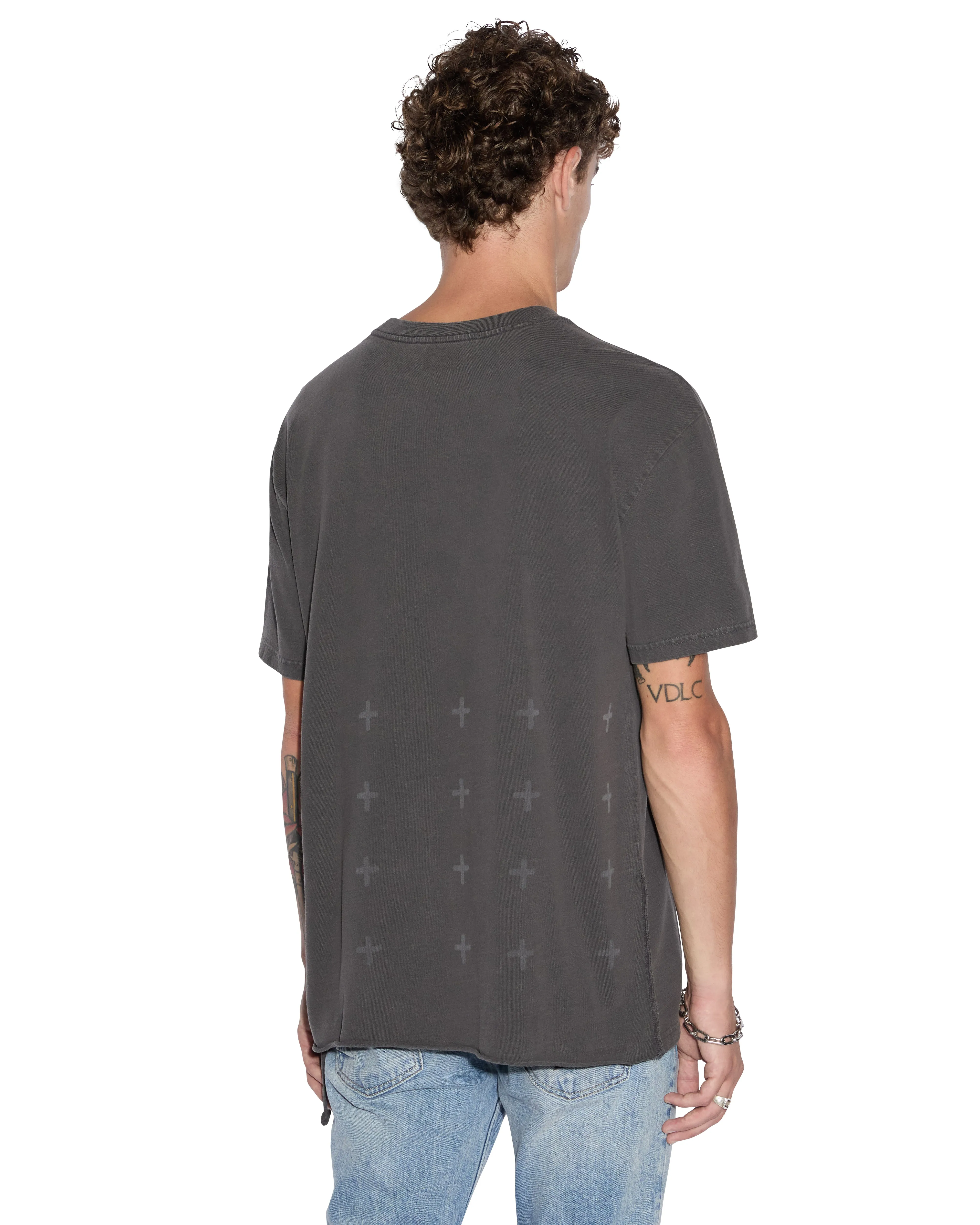 APEX BIGGIE SS TEE FADED BLACK sold by Ksubi product image thumbnail 3