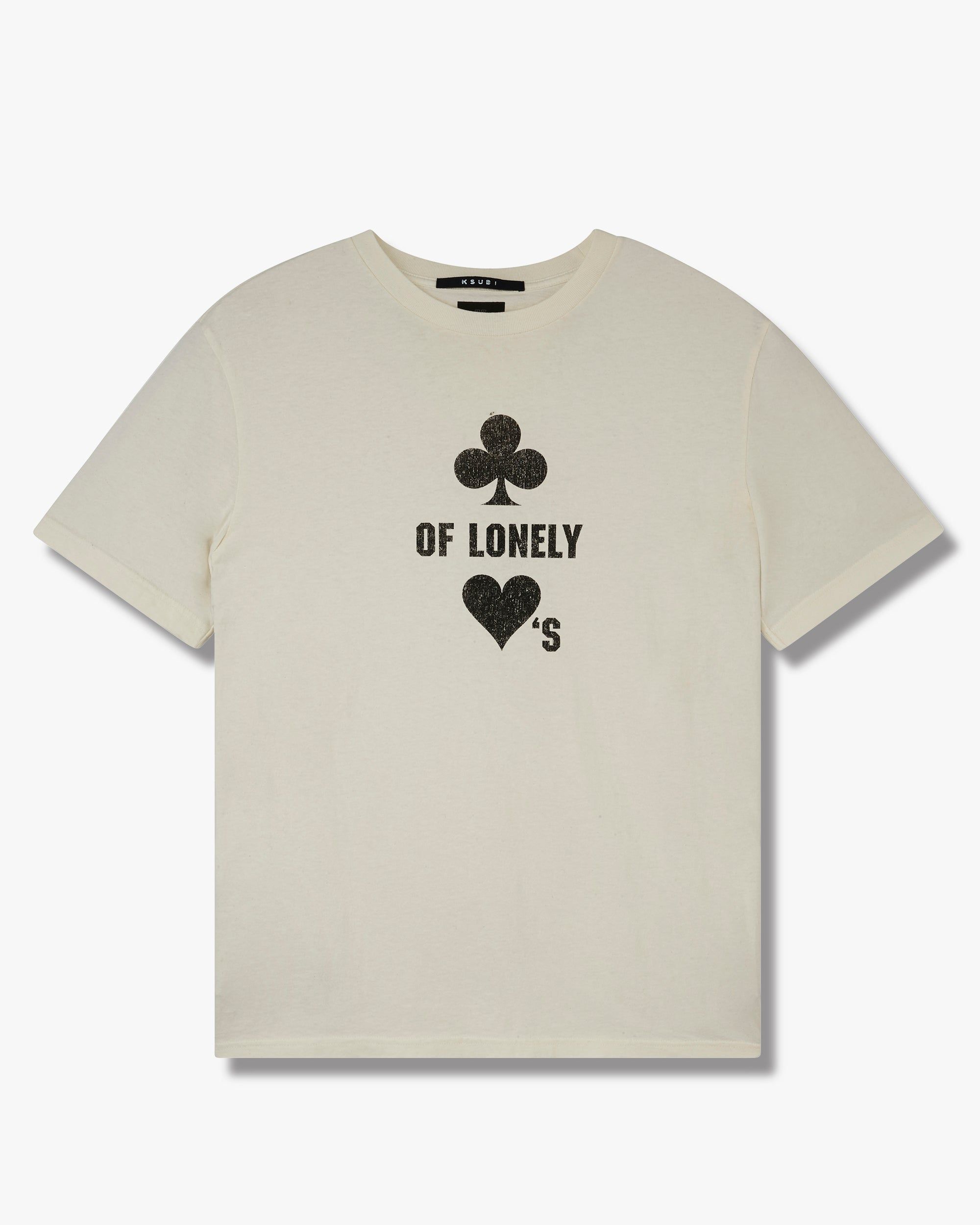 KLUB OF HEARTS KASH SS TEE WHITE sold by Ksubi product image thumbnail 4