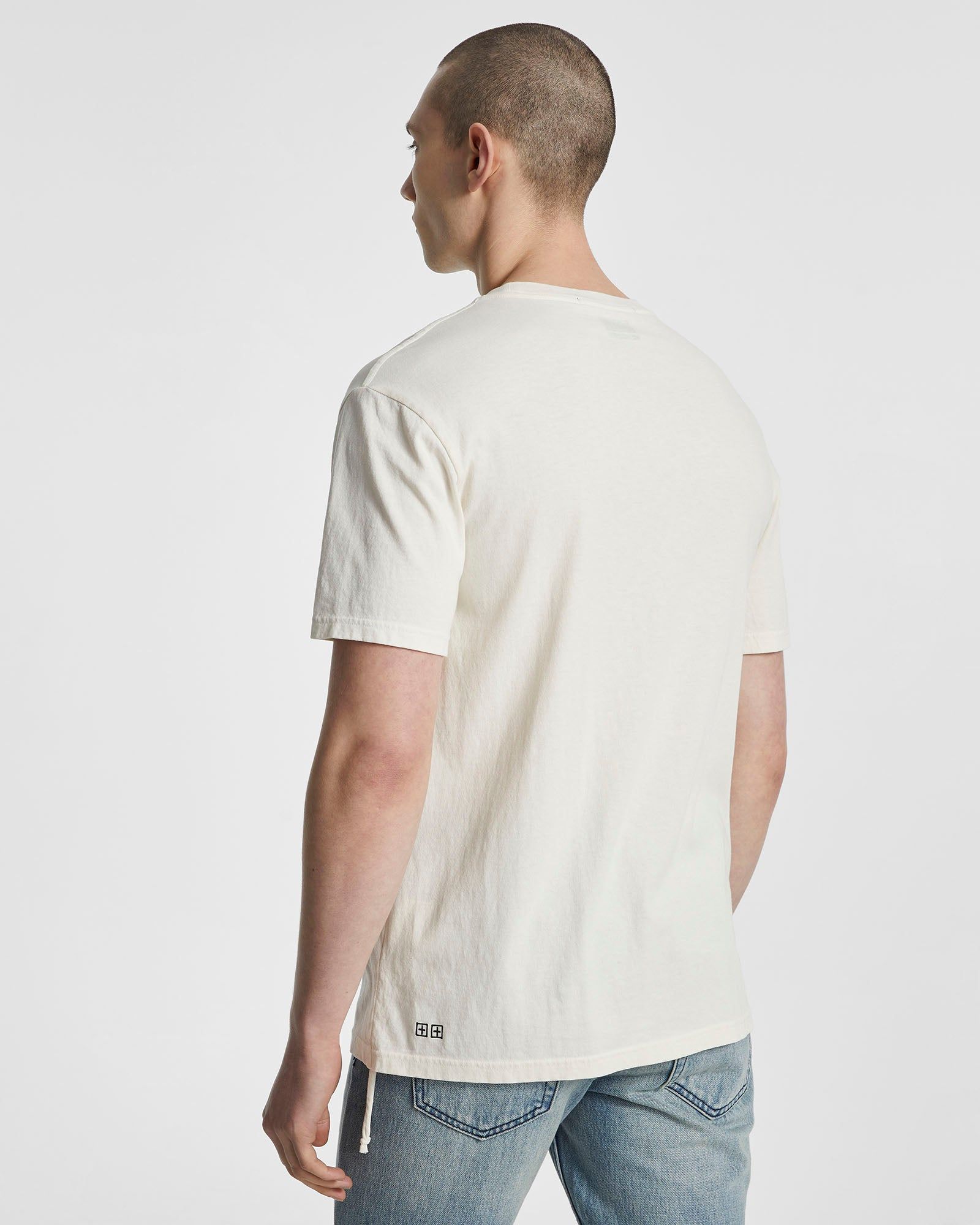 KLUB OF HEARTS KASH SS TEE WHITE sold by Ksubi product image thumbnail 3