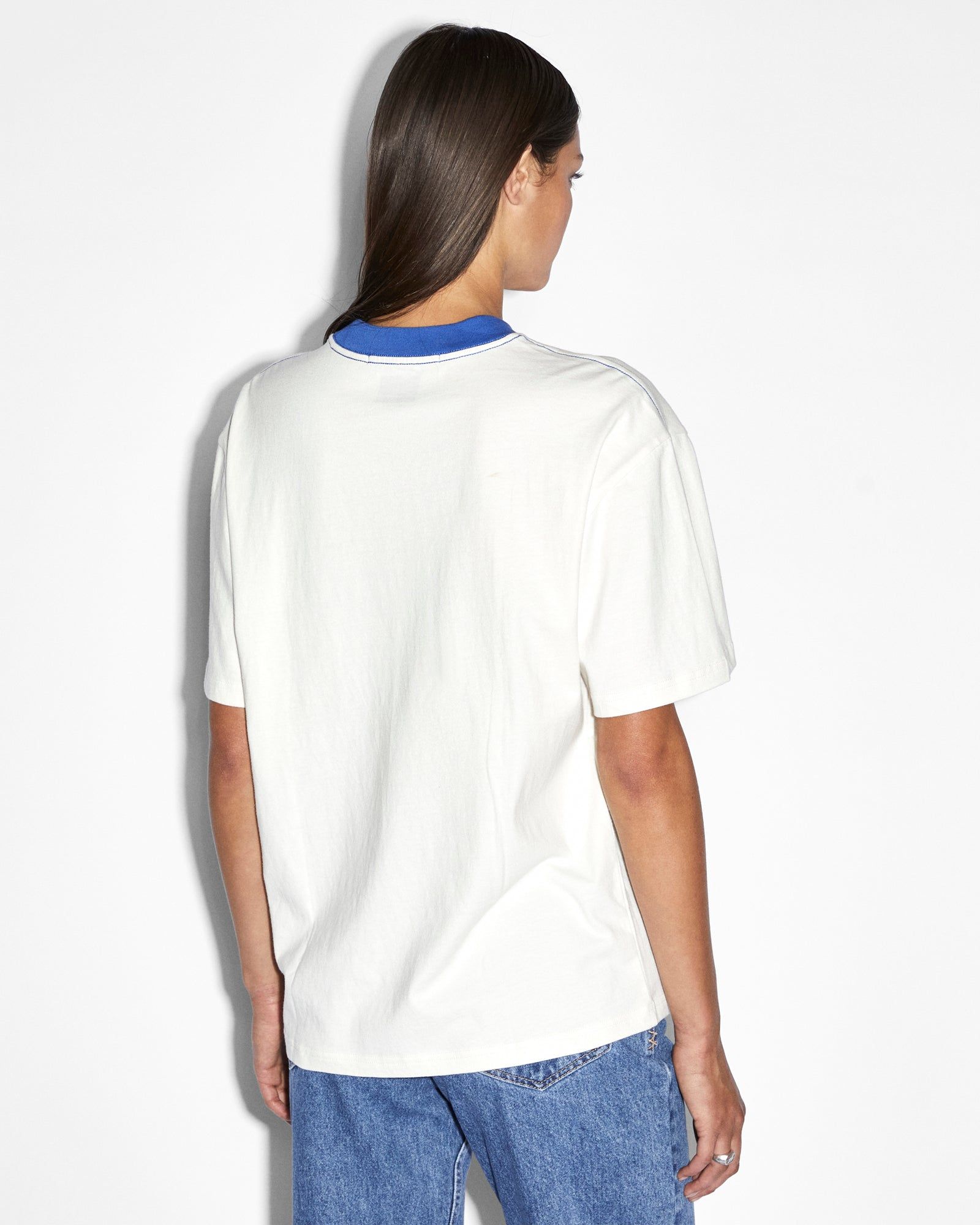 TRACKSTAR OVERSIZED SS TEE CHALK sold by Ksubi product image thumbnail 3