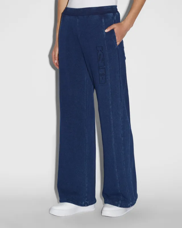 ORIGIN TRAK PANT INDIGO SPLICED sold by Ksubi
