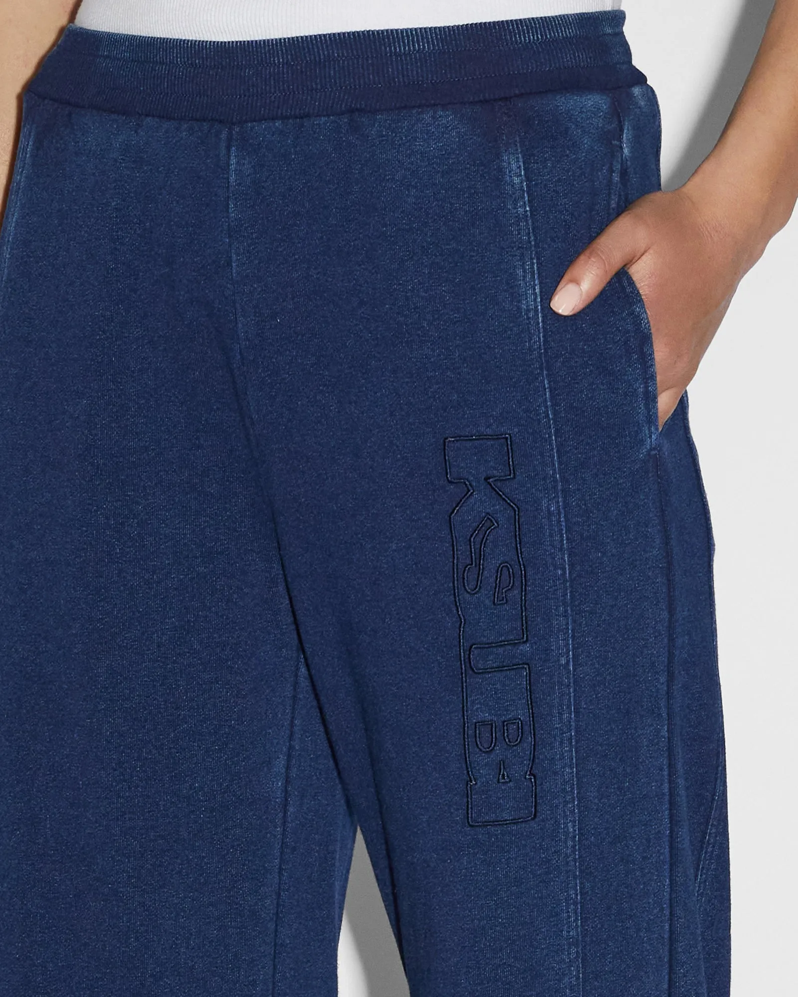 ORIGIN TRAK PANT INDIGO SPLICED sold by Ksubi product image thumbnail 2