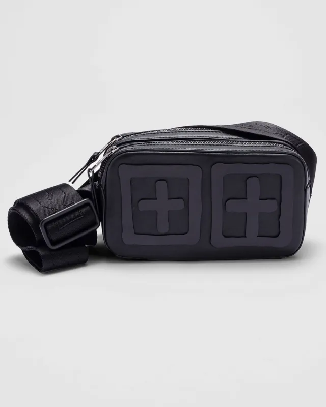 TBOX CROSS BODY BAG BLACK sold by Ksubi