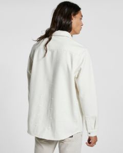 SNAKEBITE WOOL LS SHIRT ANTIKE sold by Ksubi