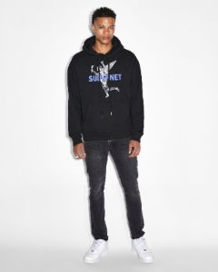 ROLLS BIGGIE HOODIE JET BLACK sold by Ksubi