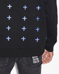 ROLLS BIGGIE HOODIE JET BLACK sold by Ksubi