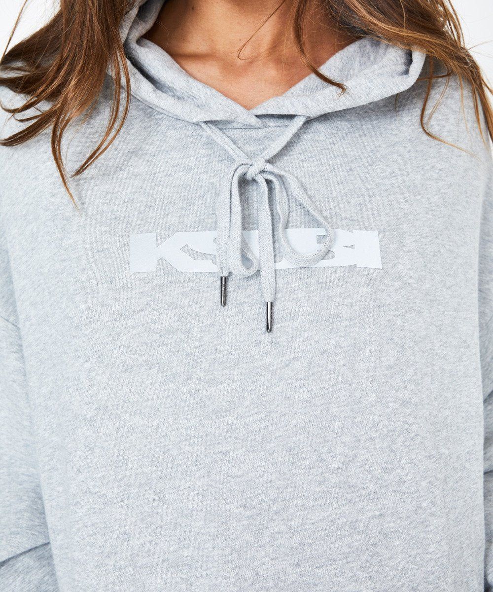 SIGN OF THE TIMES OG HOODIE GREY MARL FLASH sold by Ksubi product image thumbnail 5