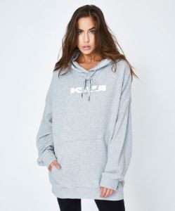 SIGN OF THE TIMES OG HOODIE GREY MARL FLASH sold by Ksubi