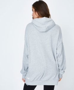 SIGN OF THE TIMES OG HOODIE GREY MARL FLASH sold by Ksubi