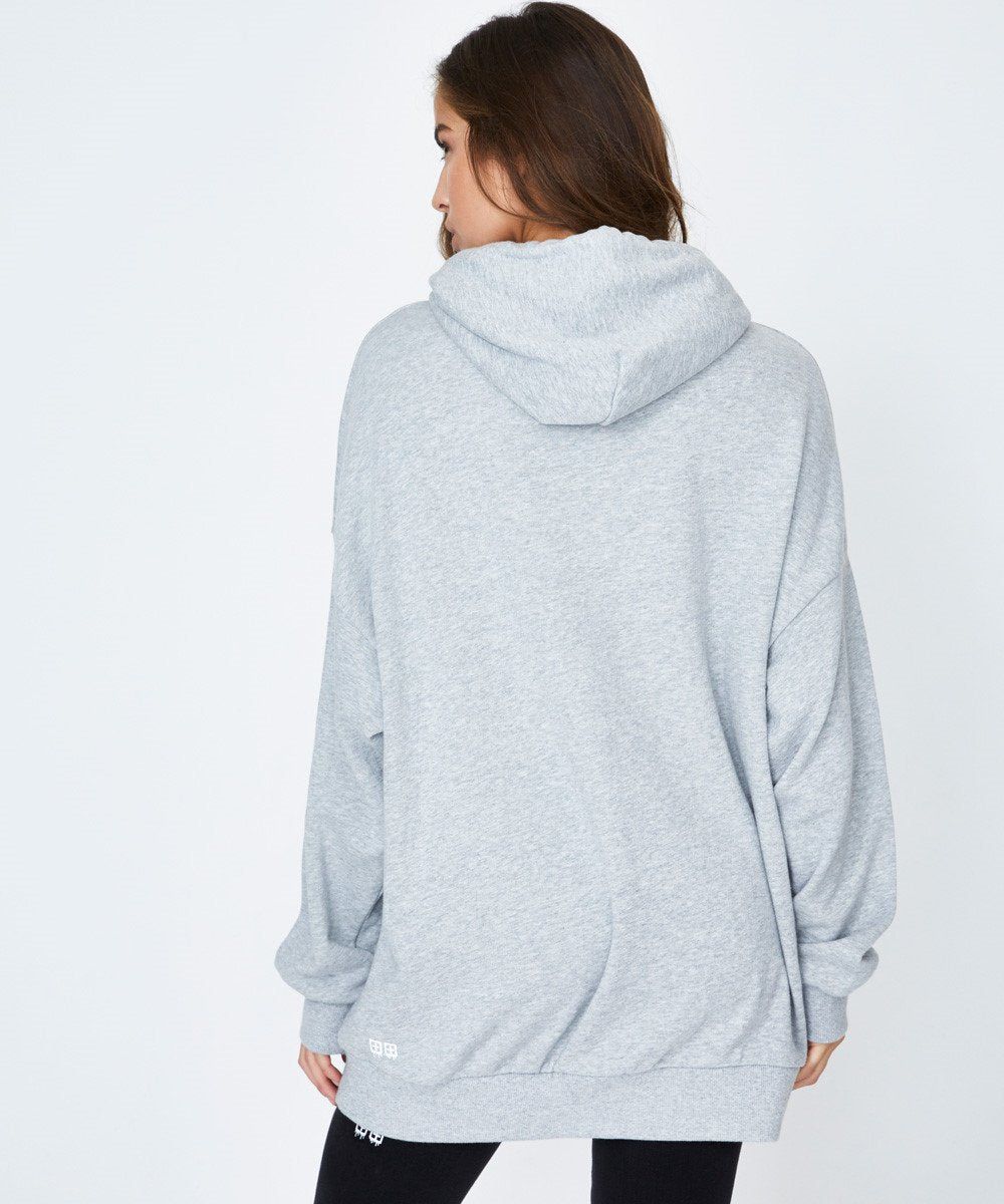 SIGN OF THE TIMES OG HOODIE GREY MARL FLASH sold by Ksubi product image thumbnail 3