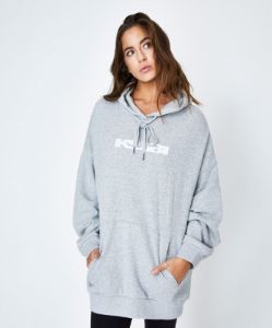 SIGN OF THE TIMES OG HOODIE GREY MARL FLASH sold by Ksubi