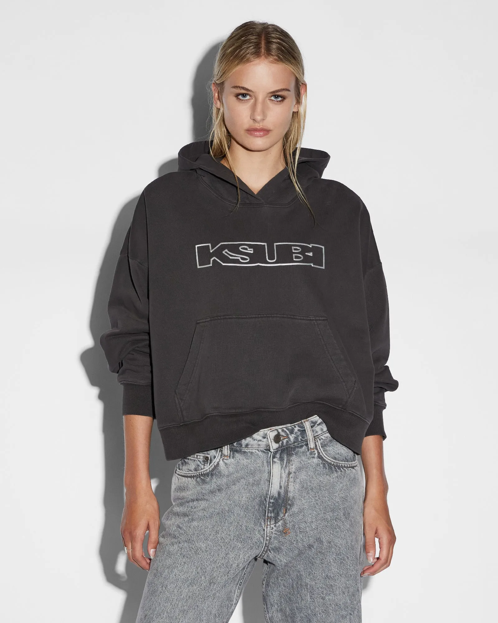 SOTT SLOUCH HOODIE CHARCOAL sold by Ksubi product image thumbnail 4
