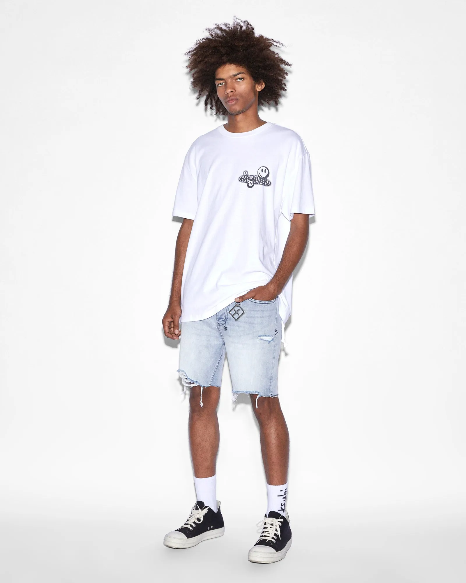 PILL BIGGIE SS TEE TRU WHITE sold by Ksubi product image thumbnail 3