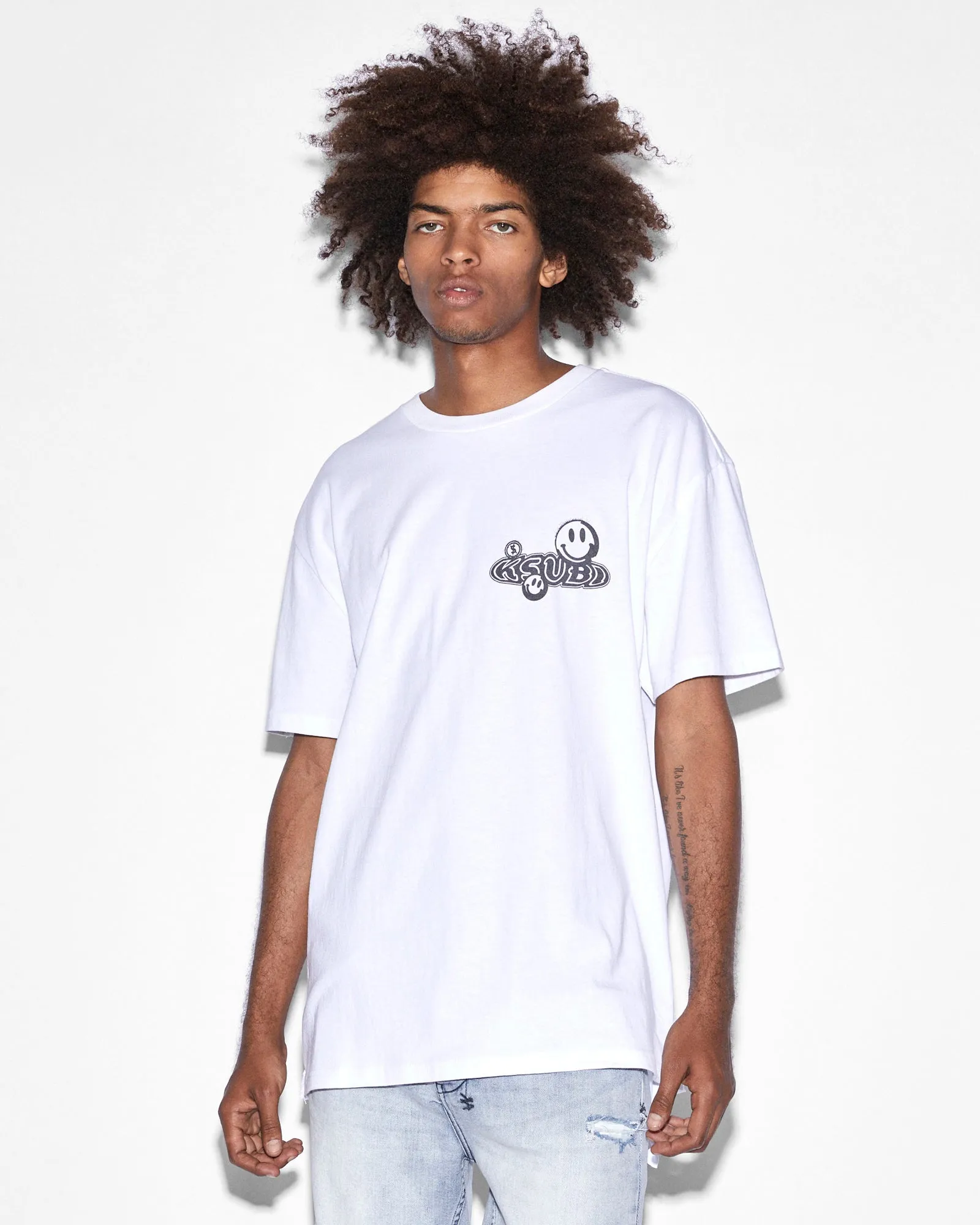 PILL BIGGIE SS TEE TRU WHITE sold by Ksubi product image thumbnail 4