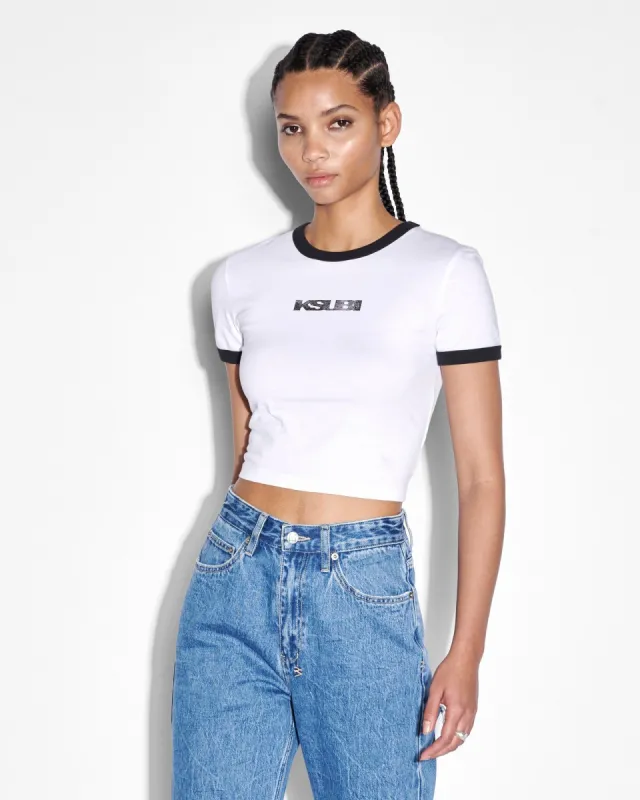 SOTT BABY SS TEE WHITE sold by Ksubi