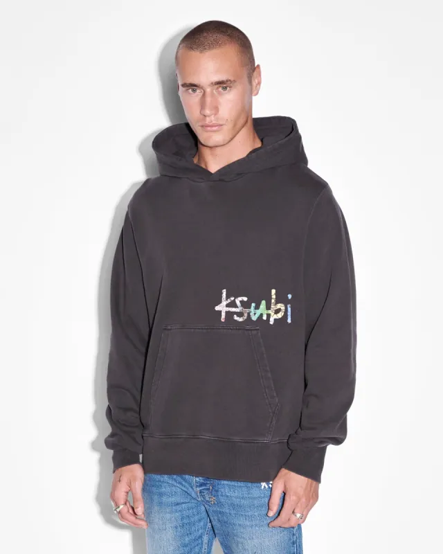 KULTURE KASH HOODIE FADED BLACK sold by Ksubi