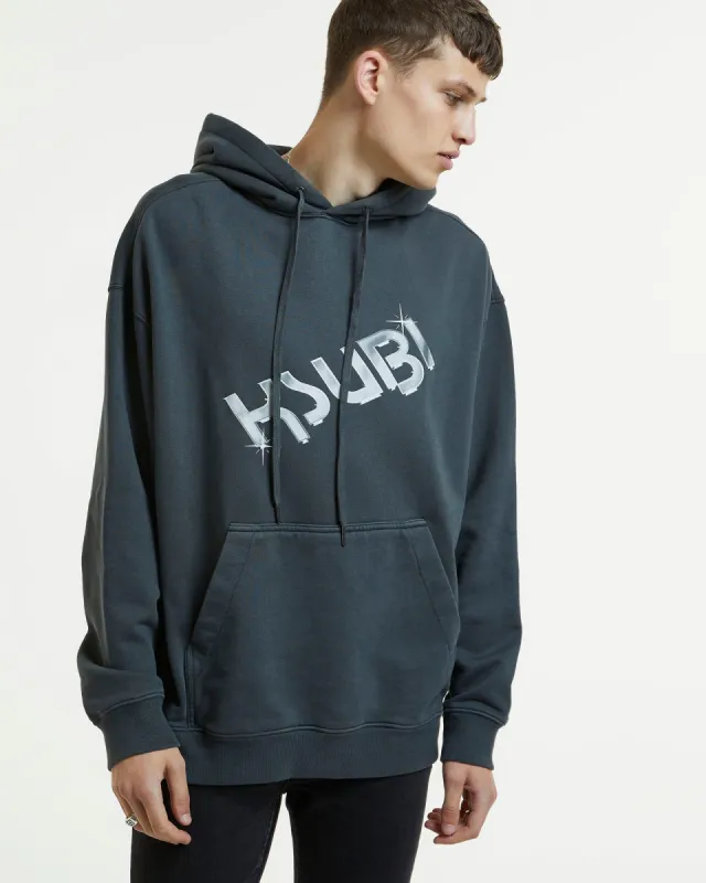 KAOS HOODIE DARK GREY sold by Ksubi