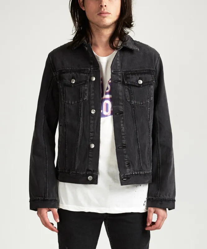 CLASSIC JACKET SKETCHY BLACK sold by Ksubi
