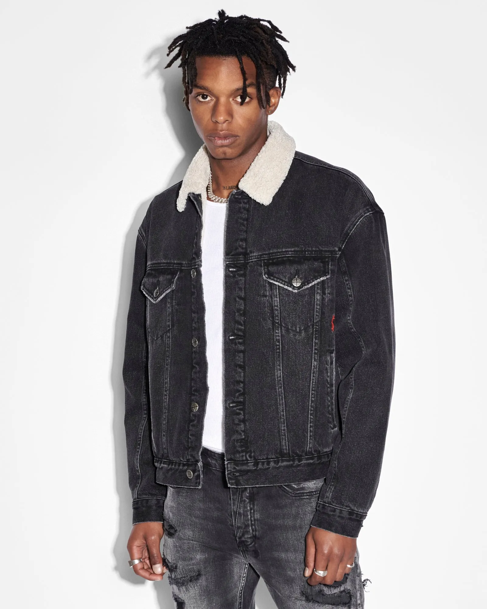 OH G JACKET FLEECED OUT sold by Ksubi