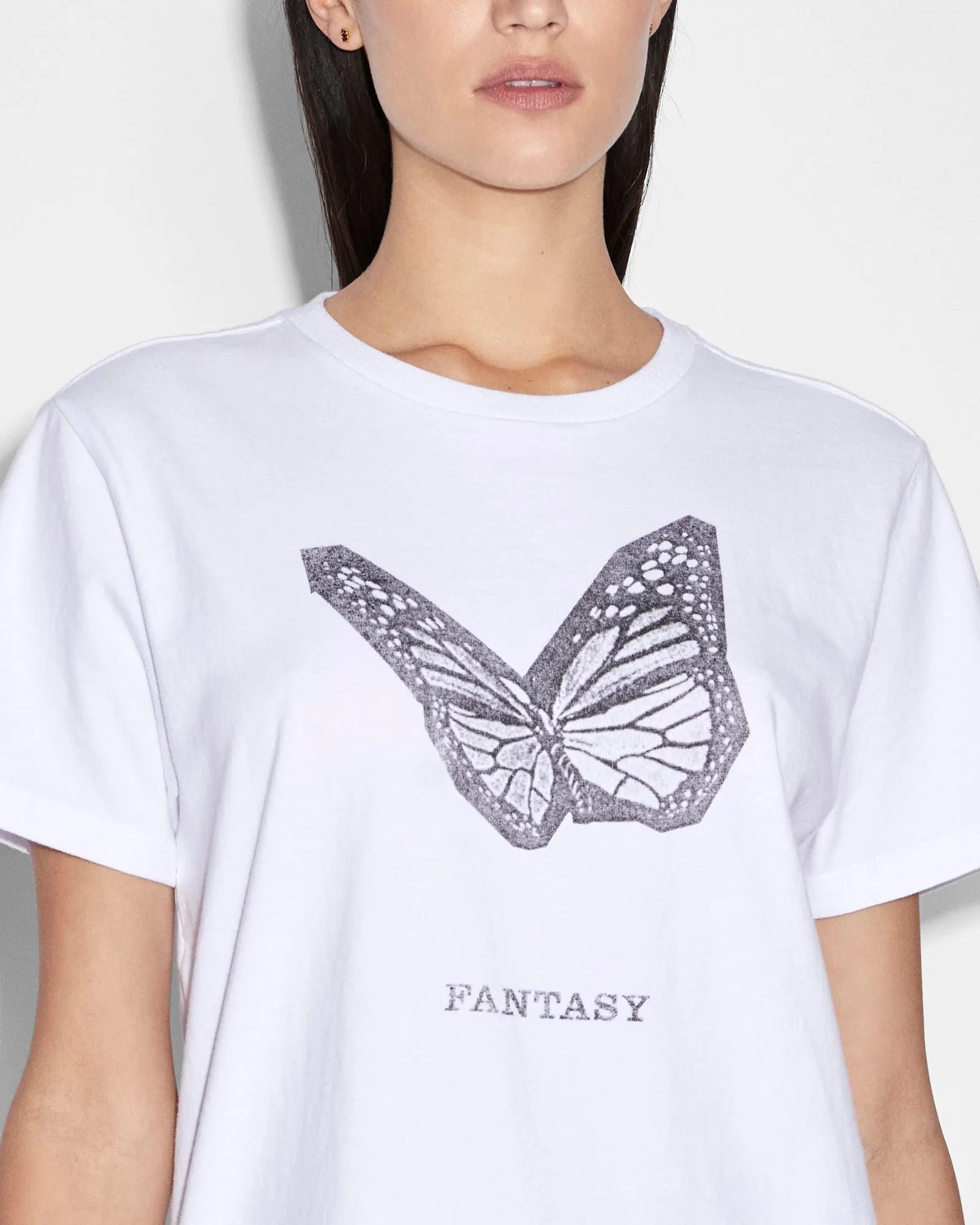 FLY FANTASY KLASSIC SS TEE WHITE sold by Ksubi product image thumbnail 4