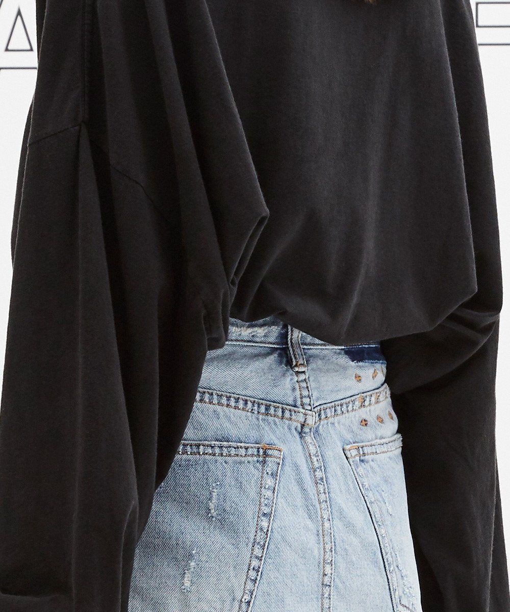 4 STAR LS TEE TRU BLACK sold by Ksubi product image thumbnail 6