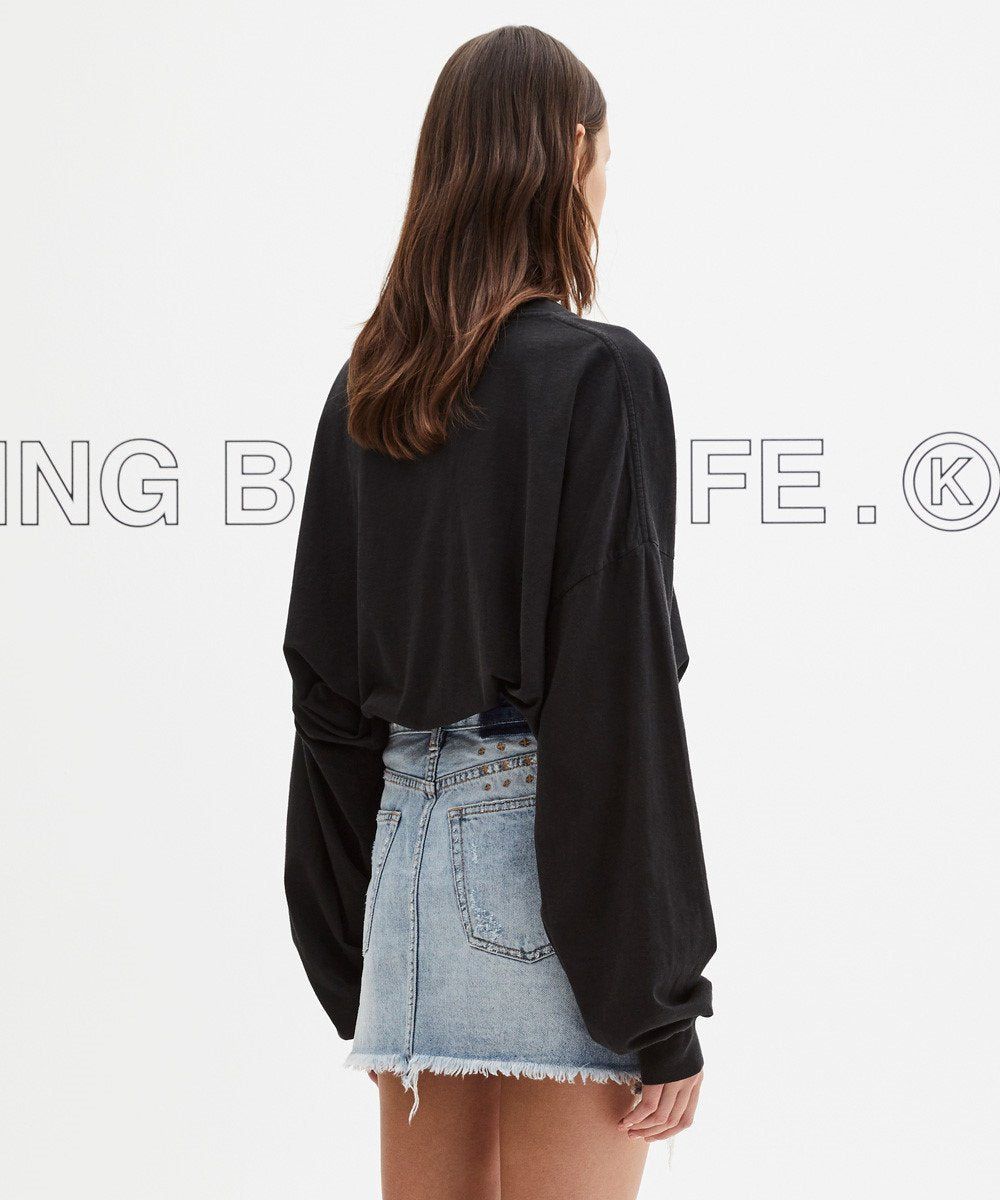 4 STAR LS TEE TRU BLACK sold by Ksubi product image thumbnail 5