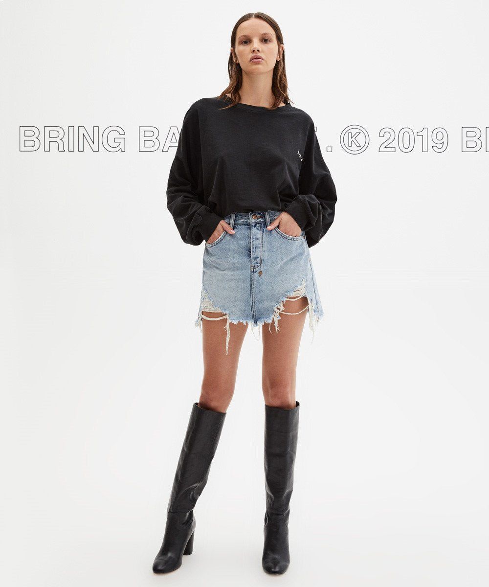 4 STAR LS TEE TRU BLACK sold by Ksubi product image thumbnail 2