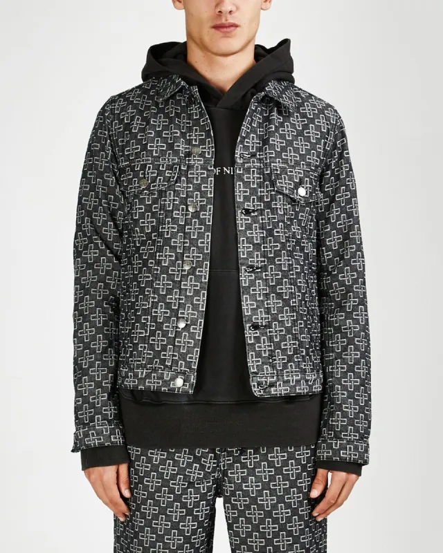 CLASSIC JACKET BLACK MONOGRAM sold by Ksubi