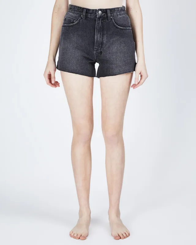 RISE N HI SHORT THROWBLACK sold by Ksubi