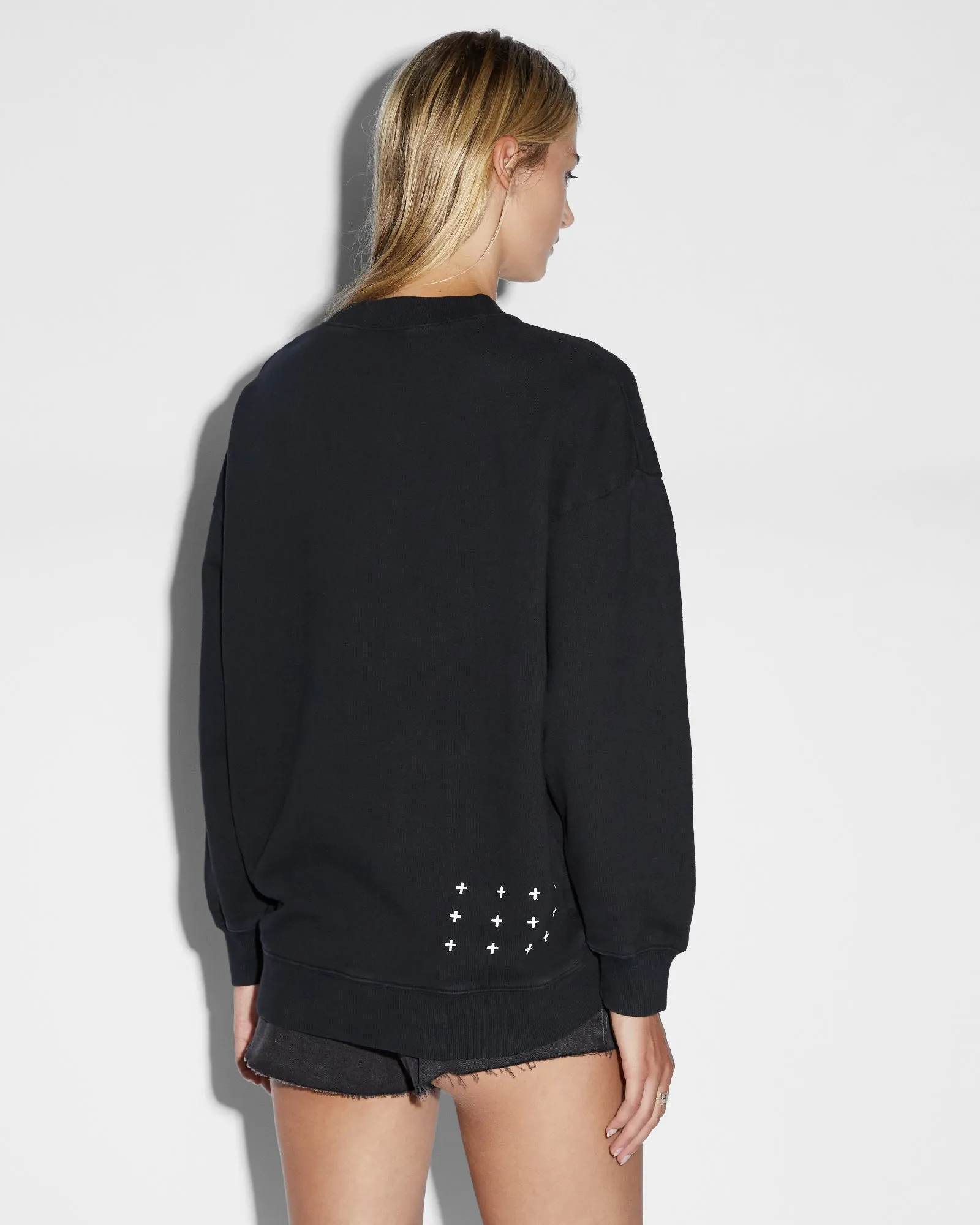 SCRIPT OH G CREW BLACK sold by Ksubi product image thumbnail 3