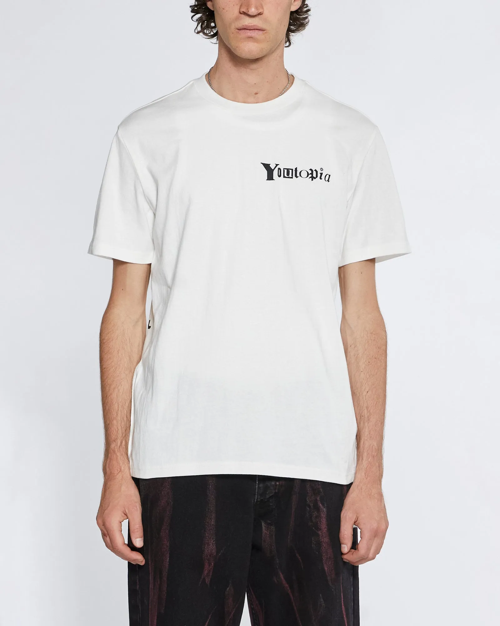YOUTOPIA KASH SS TEE VINTAGE WHITE sold by Ksubi