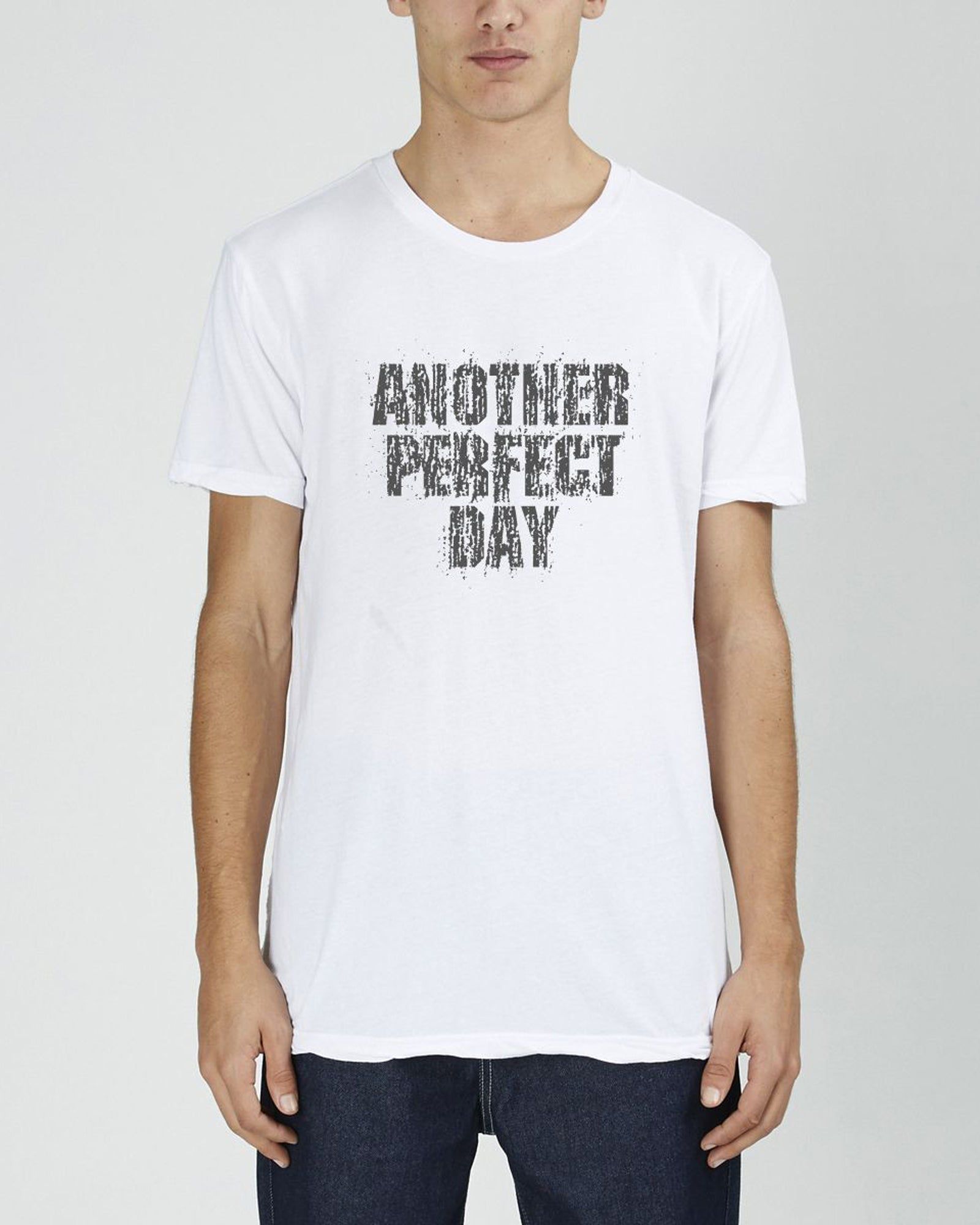 PERFECT SEEING LINES SS TEE WHITE sold by Ksubi